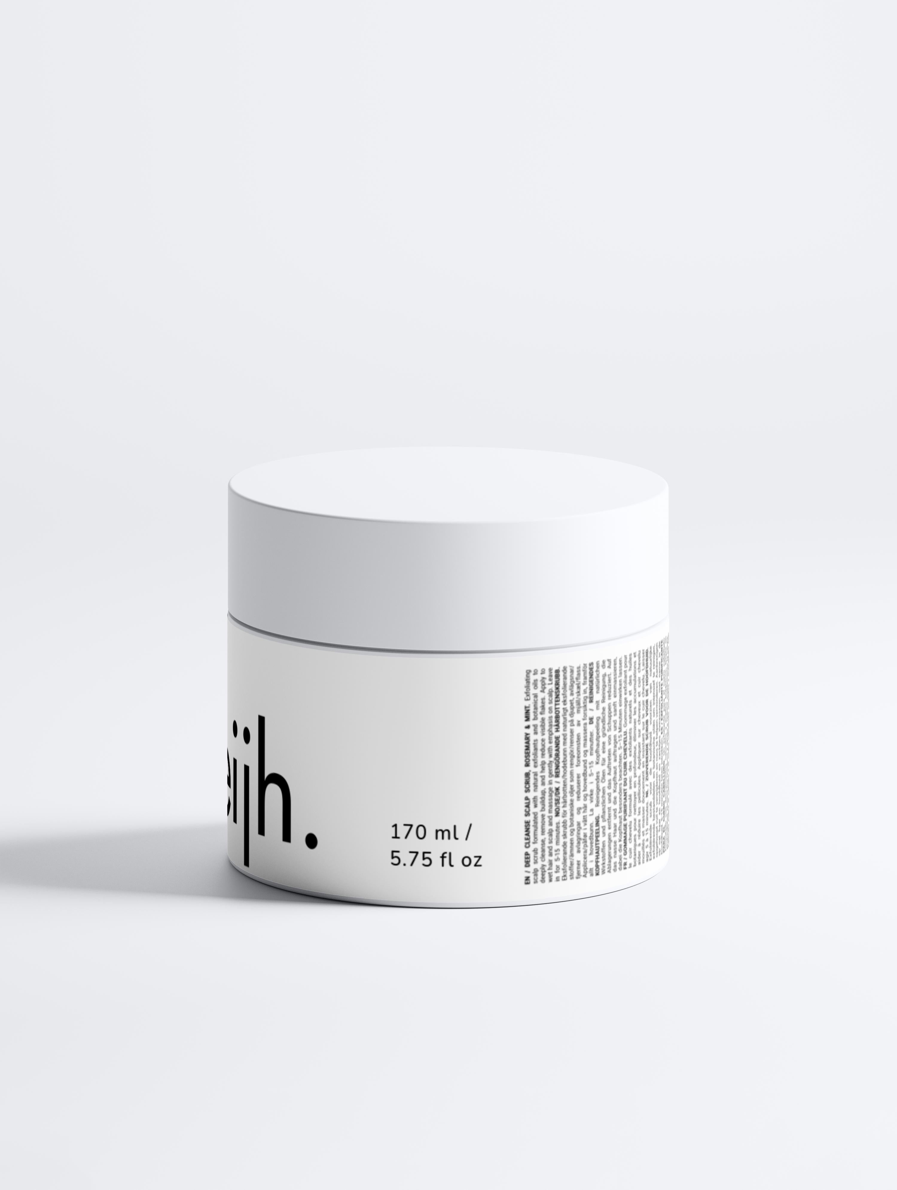Deep Cleanse Scalp Scrub, Rosemary & Mint